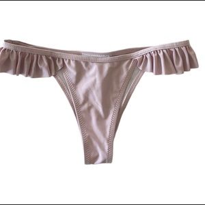 💛💛 4/$25 NWT.. Maui Girl baby pink super cheeky bottoms S